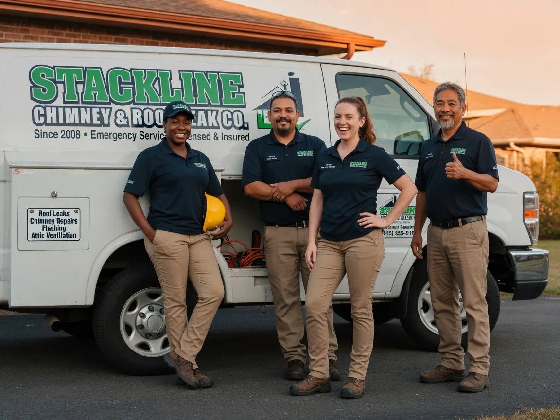 Chimney flashing repair company in Oxford, FL